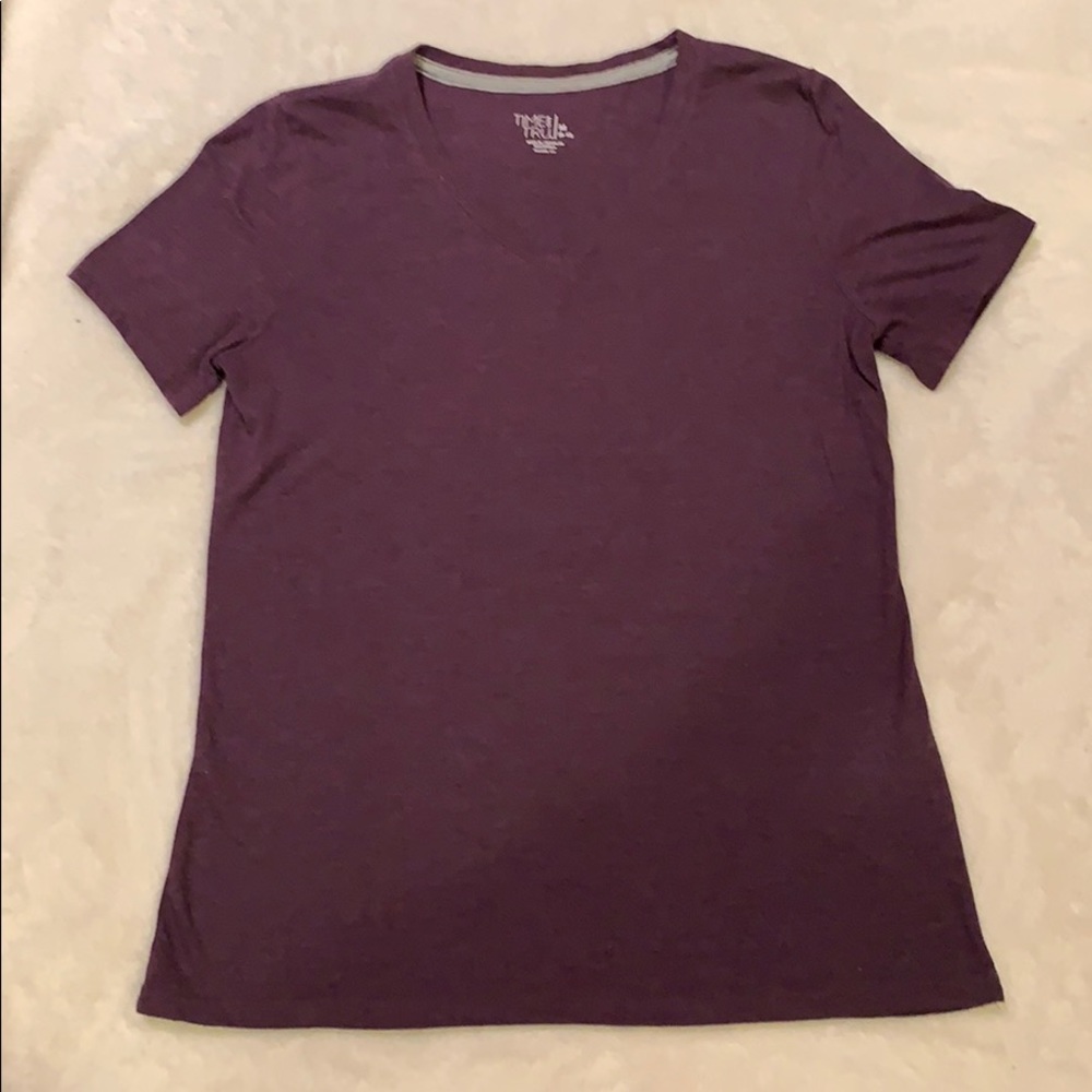Purple Fitted Tee